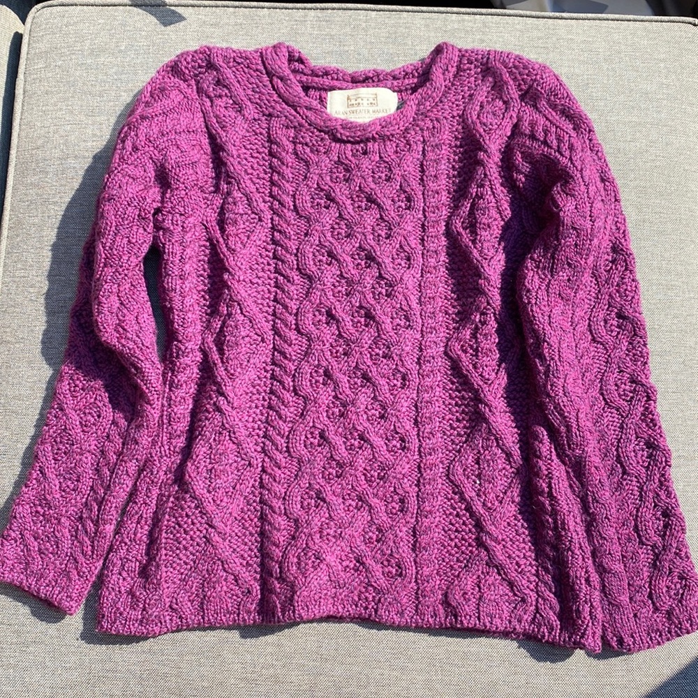 Purple Wool Sweater